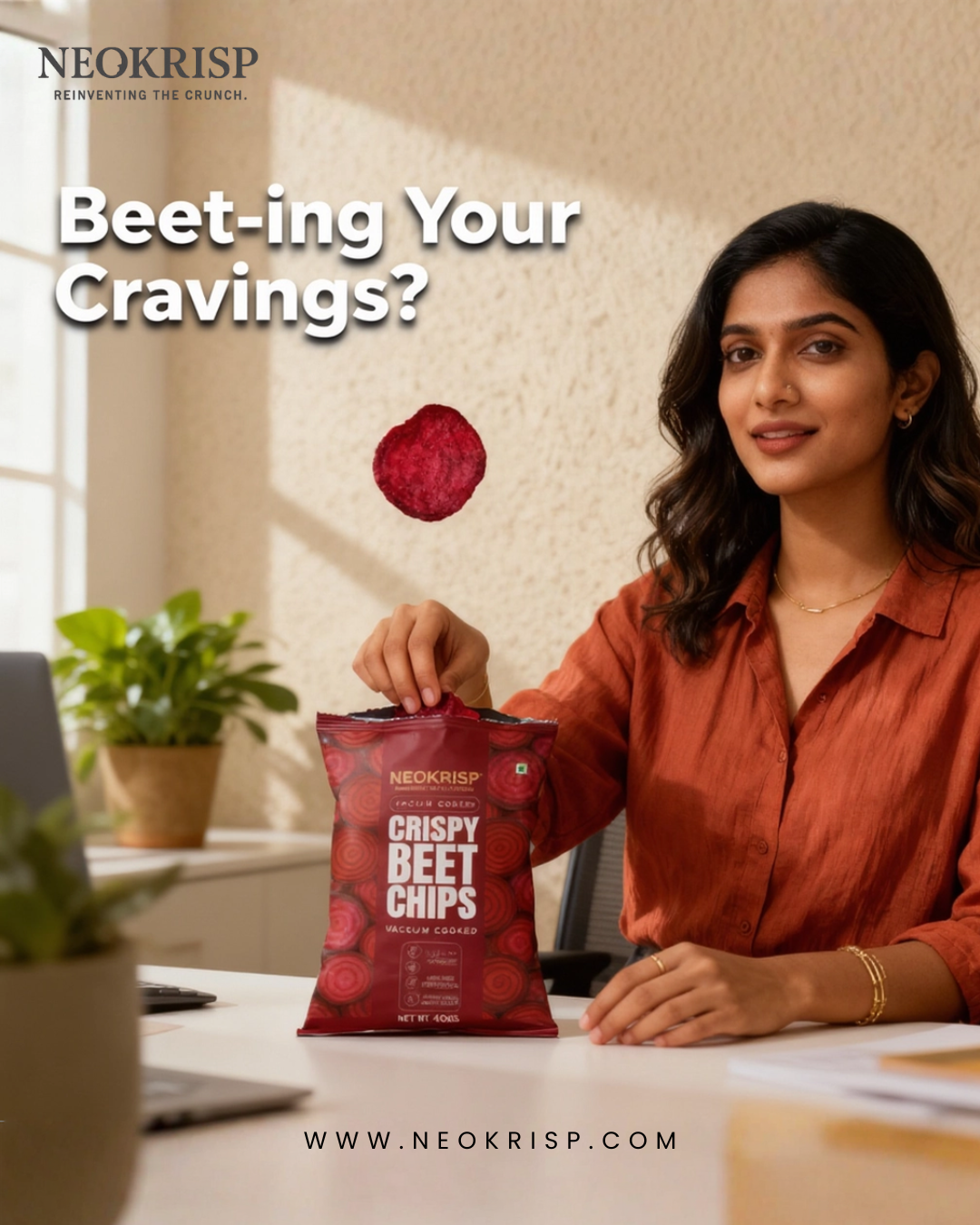 BEETROOT CHIPS - HIMALAYAN ROCK SALT WITH PEPPER