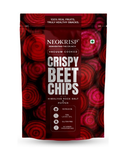 BEETROOT CHIPS - HIMALAYAN ROCK SALT WITH PEPPER