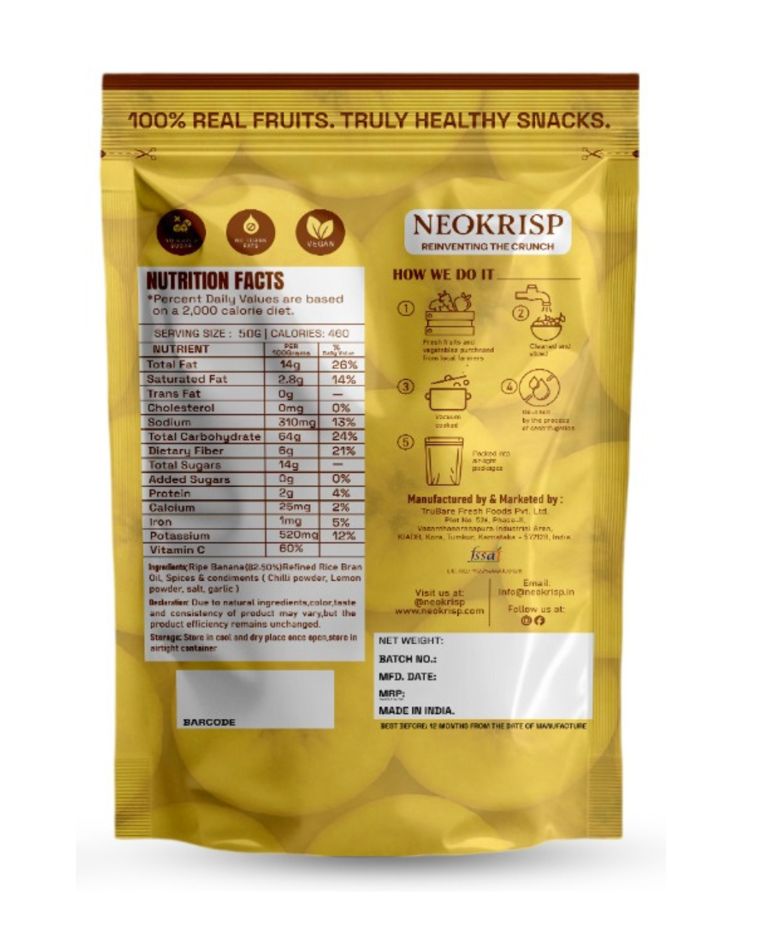 BANANA CHIPS - CHILLI LIME