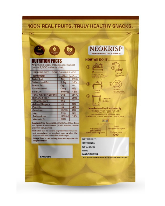 BANANA CHIPS - CHILLI LIME