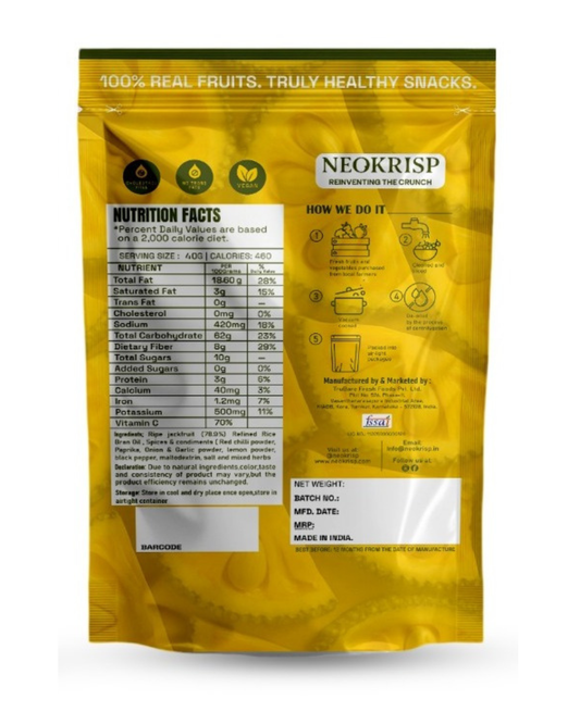 JACKFRUIT CHIPS - PERi-PERI