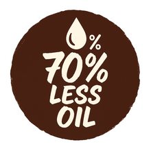 70% less Oil
